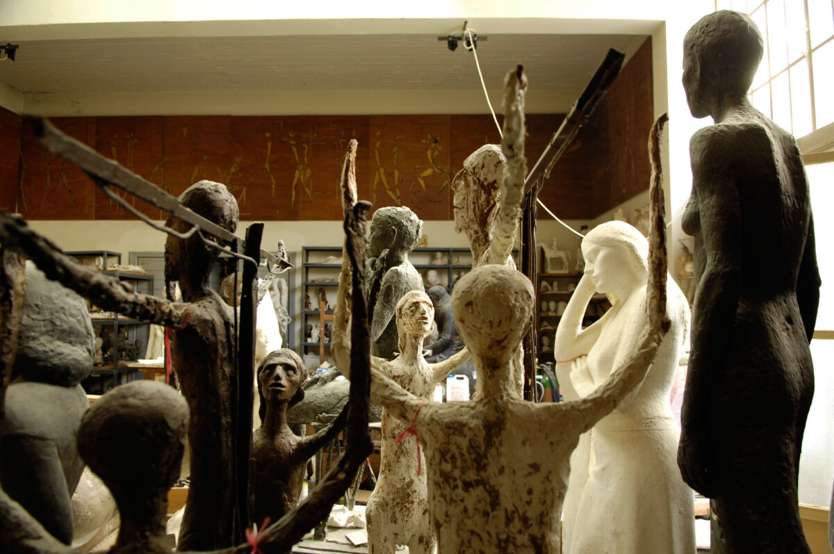 Εργαστήρι Γιάννη Παππά (φωτ.: Μουσείο Μπενάκη).