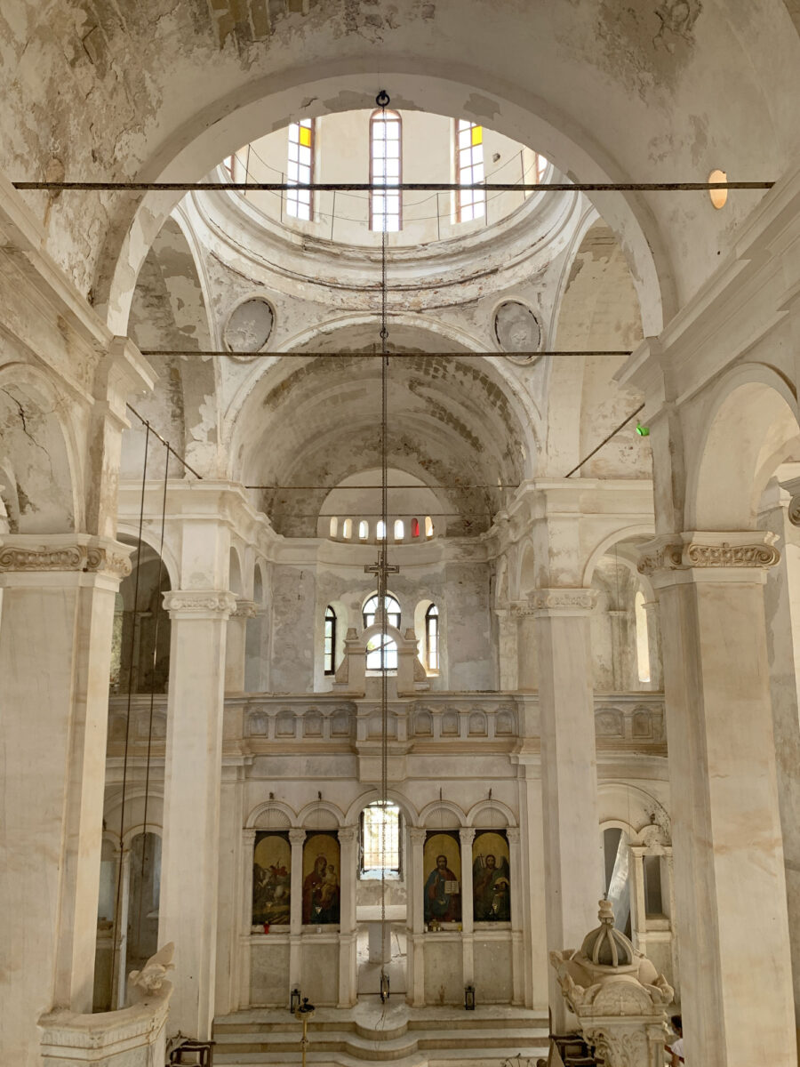 Η Λίνα Μενδώνη στο Καστελόριζο