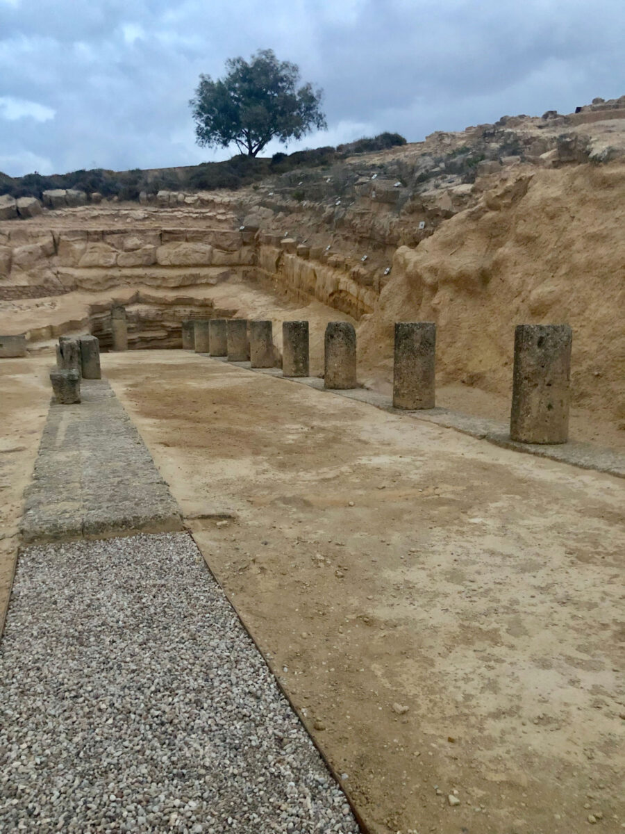 Καβείριο Λήμνου, άποψη του αρχαιολογικού χώρου (φωτ.: ΥΠΠΟΑ).