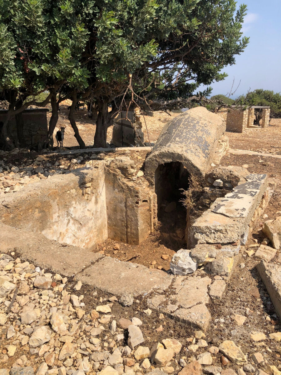 Λέρος, εγκατάσταση στην Πατέλα (φωτ.: ΥΠΠΟΑ).