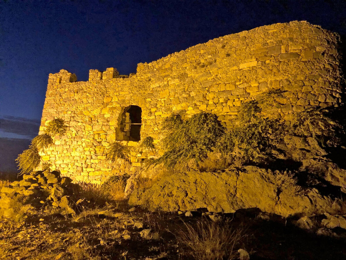 Λέρος, άποψη του Κάστρου του Παντελίου (φωτ.: ΥΠΠΟΑ).