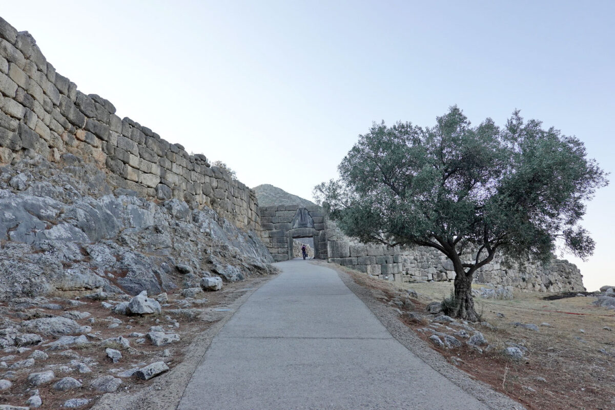 Η Πύλη των Λεόντων, στις Μυκήνες (φωτ.: ΥΠΠΟΑ).