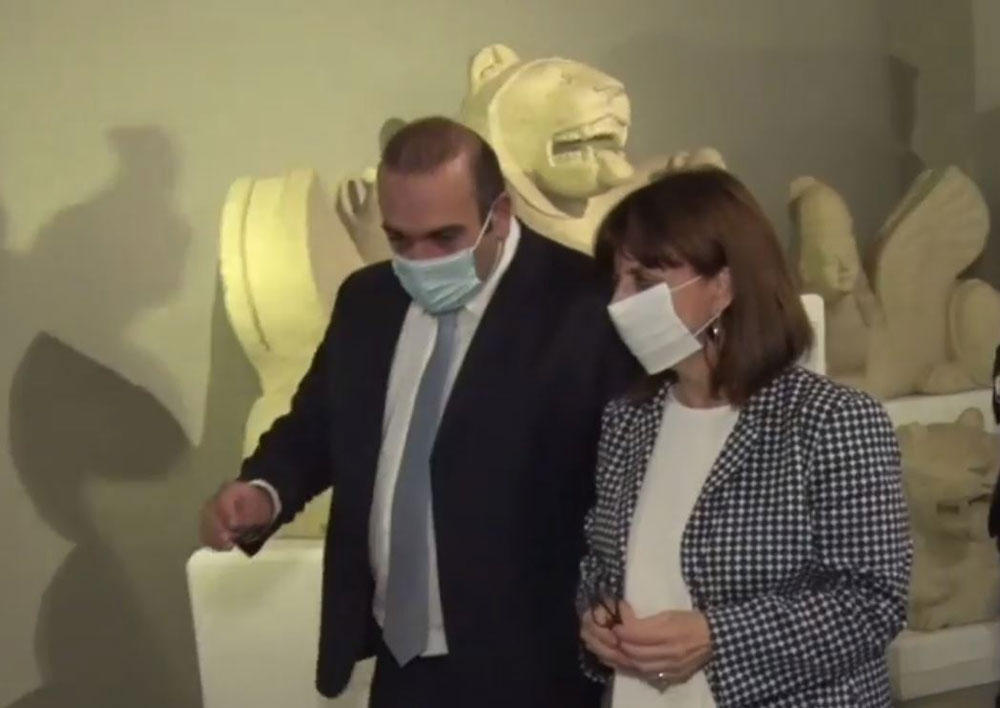 Το Κυπριακό Μουσείο επισκέφτηκε η Πρόεδρος της Ελληνικής Δημοκρατίας