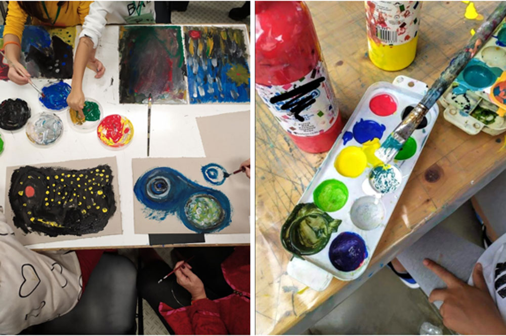 Εικαστικά εργαστήρια παιδιών στο Τελλόγλειο Ίδρυμα