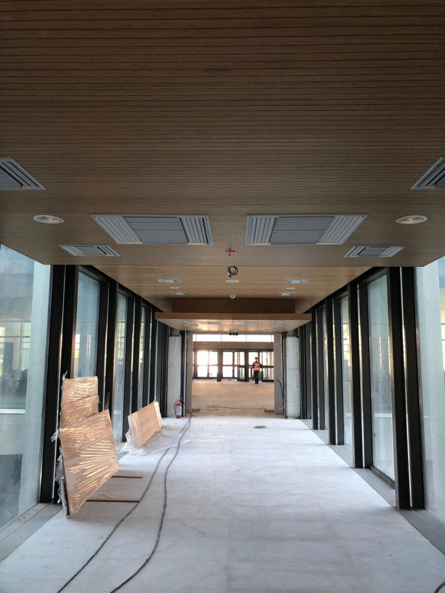 Προχωρούν οι εργασίες στην Εθνική Πινακοθήκη (φωτ.: ΥΠΠΟΑ).