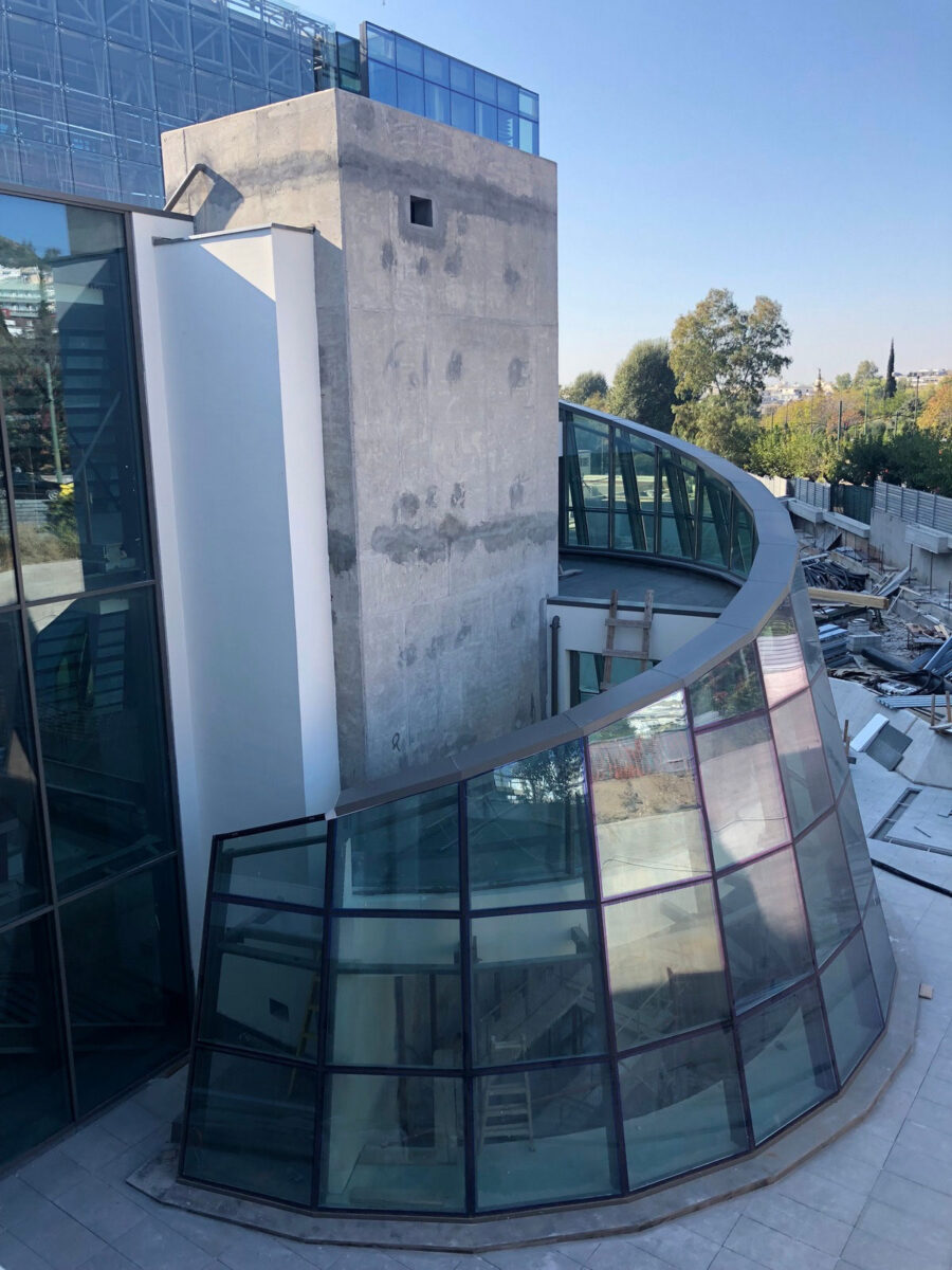 Προχωρούν οι εργασίες στην Εθνική Πινακοθήκη (φωτ.: ΥΠΠΟΑ).