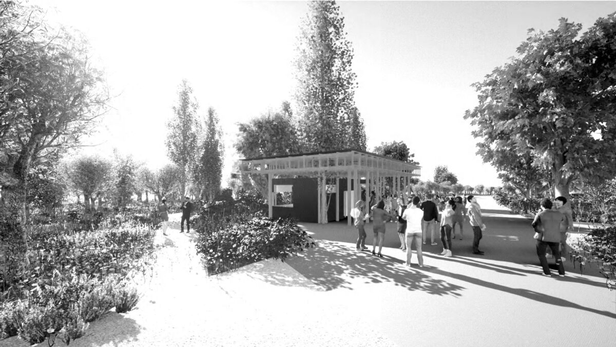 Σημείο πληροφόρησης στο Ελληνικό (φωτ.: ΥΠΠΟΑ).