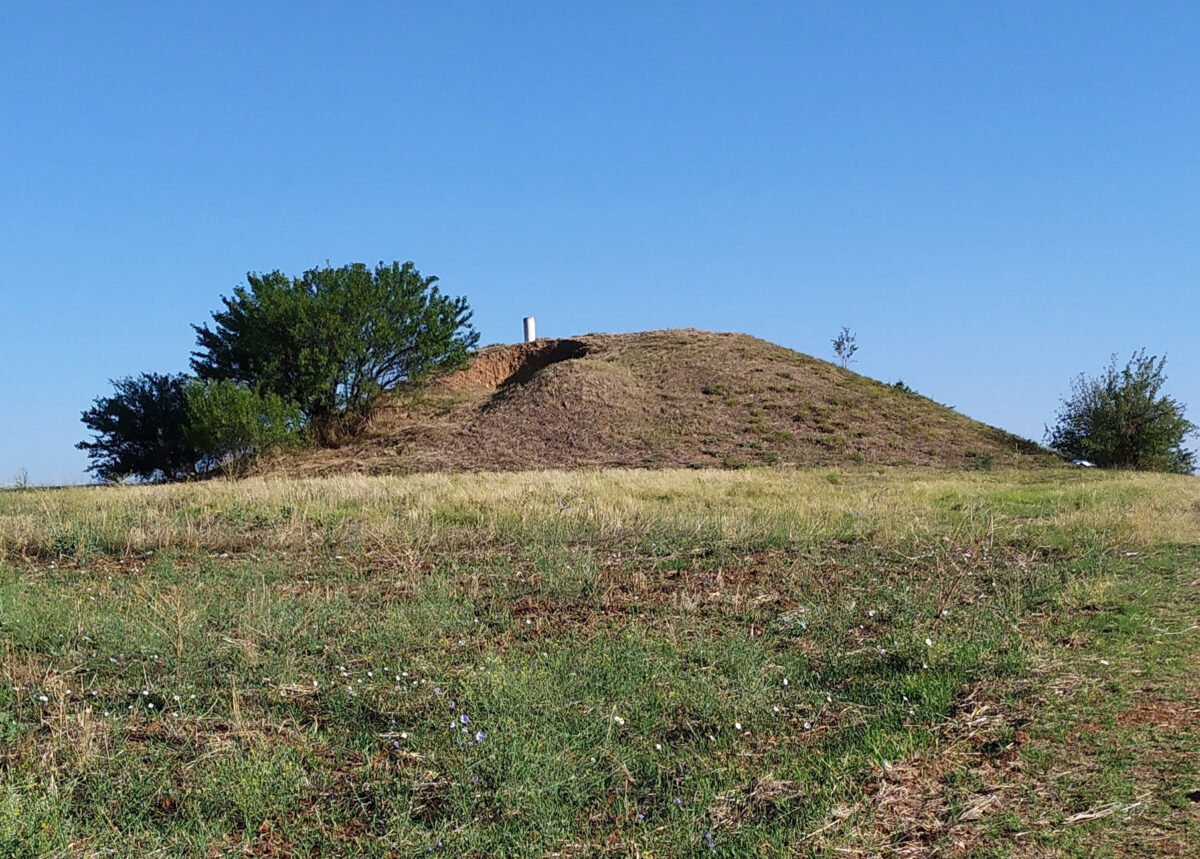 O ταφικός τύμβος Μεσιάς (φωτ.: ΥΠΠΟΑ).