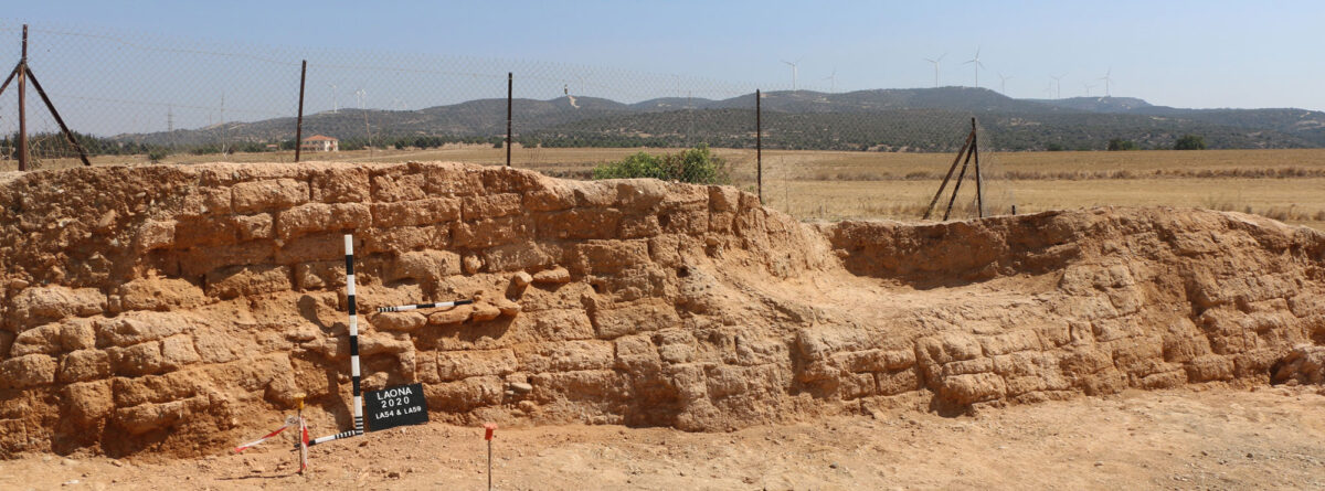 Άποψη της ανασκαφής στο κυπροκλασικό φρούριο (φωτ.: Τμήμα Αρχαιοτήτων Κύπρου).
