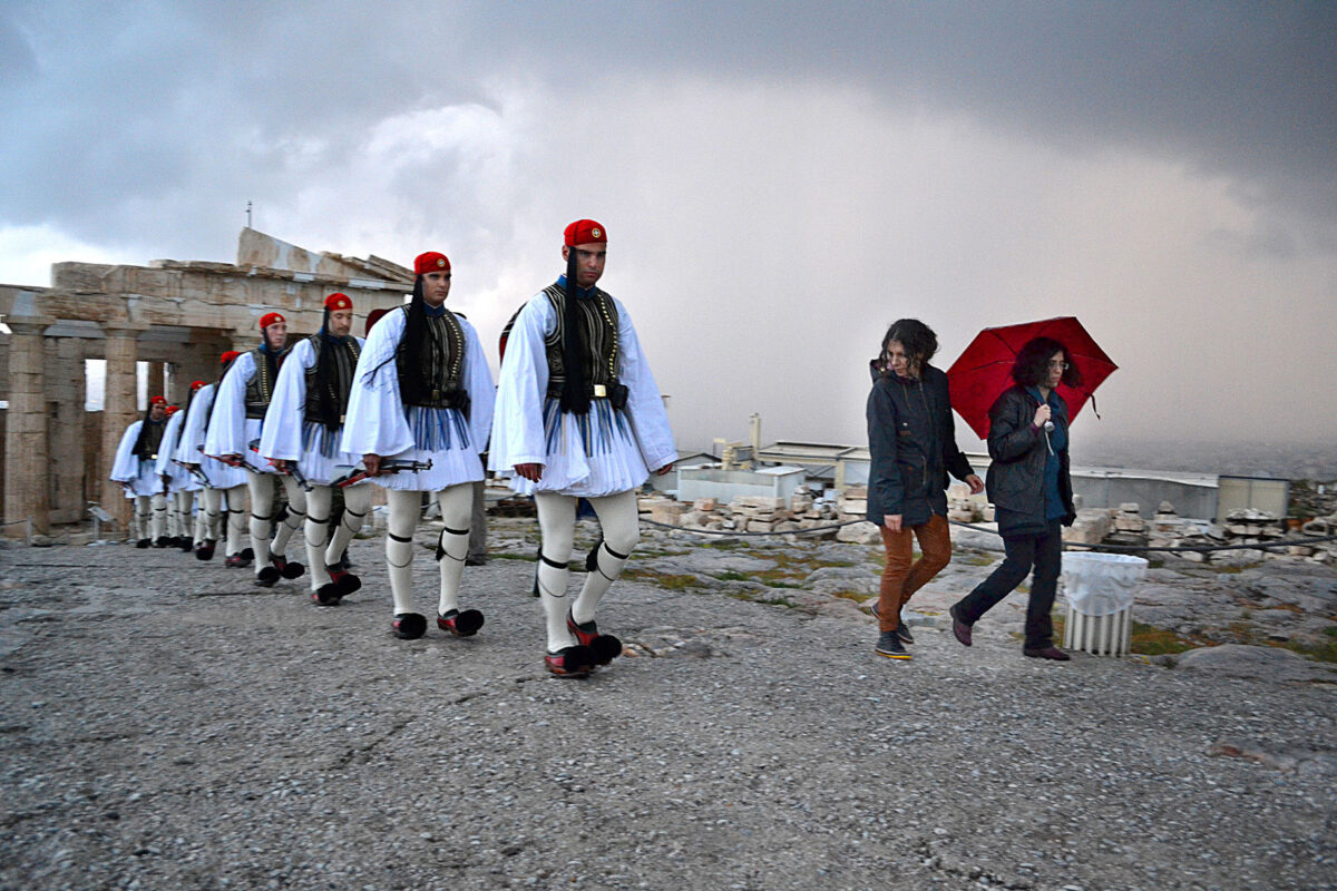 Σπύρος Ζαχαριάς, επισκέπτης, 2014 (φωτ.: ΥΣΜΑ).