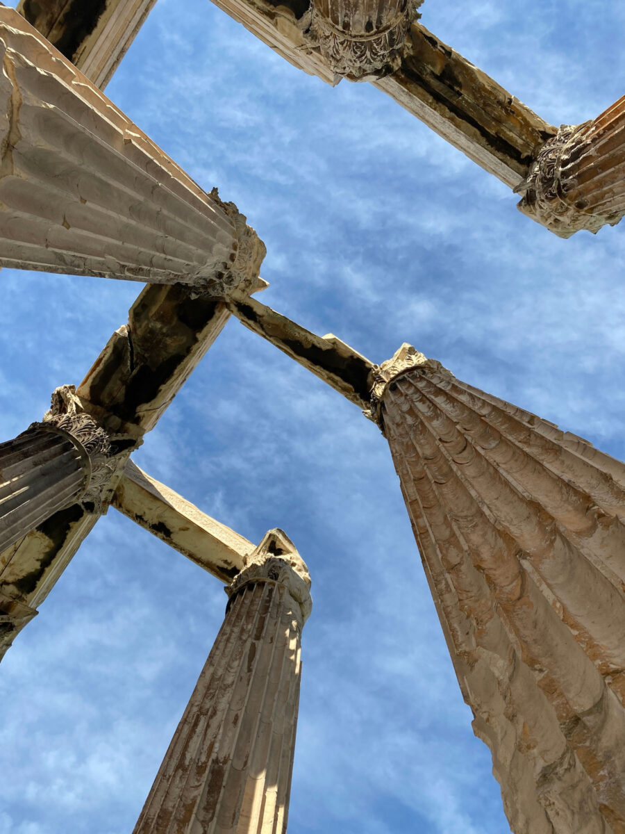 Ναός του Ολυμπίου Διός στην Αθήνα (φωτ.: ΥΠΠΟΑ).