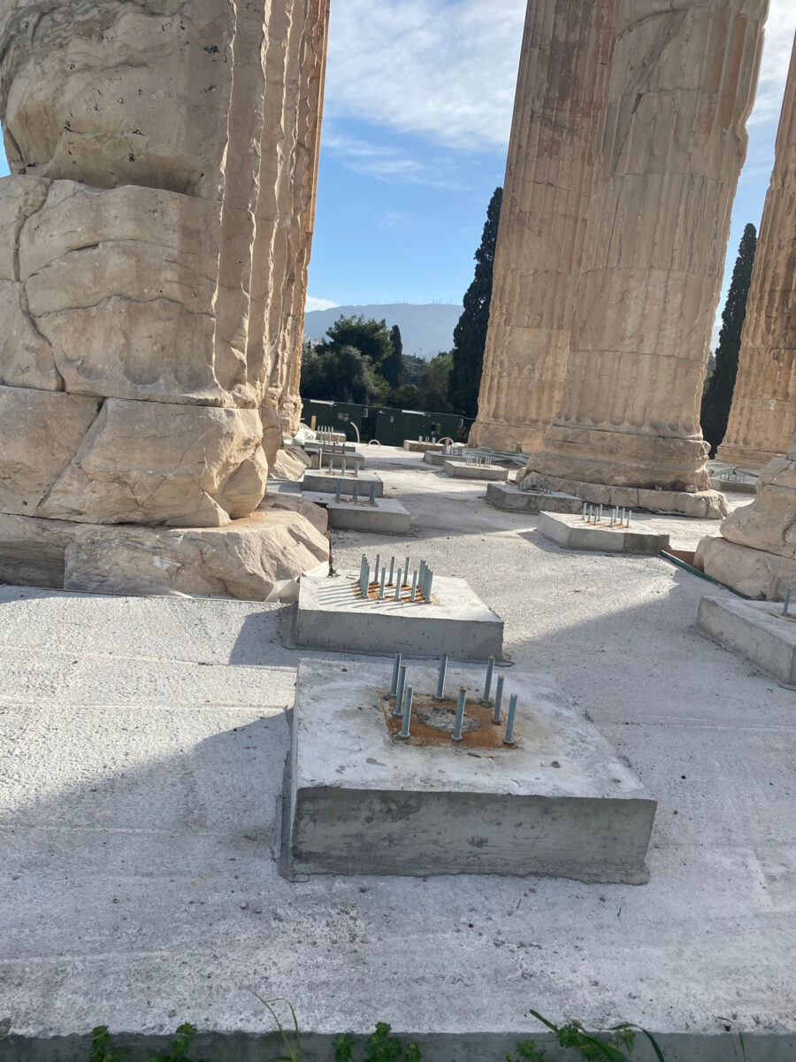Ναός του Ολυμπίου Διός στην Αθήνα (φωτ.: ΥΠΠΟΑ).