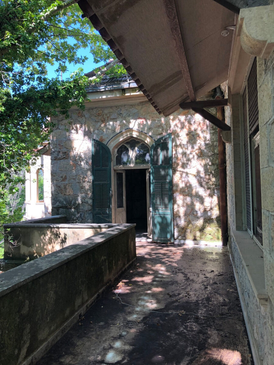 Στo θερινό ανάκτορο στο Τατόι (φωτ.: ΥΠΠΟΑ).