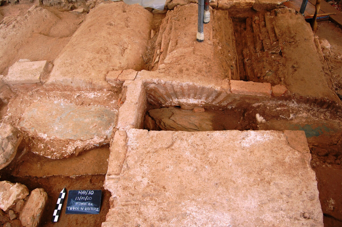 Άποψη της ανασκαφής (φωτ: Μ. Παϊσίδου / Ε. Μανιώτης).