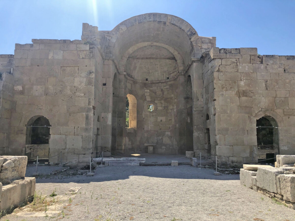 Η παλαιοχριστιανική Βασιλική του Αγίου Τίτου (φωτ.: ΥΠΠΟΑ).