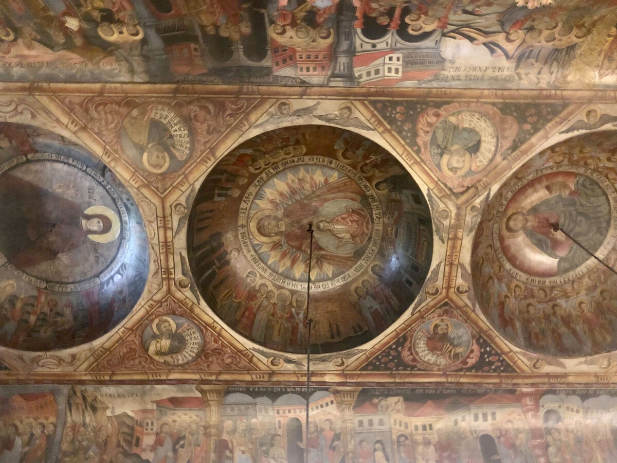 Ο διάκοσμος της Αγίας Μαρίνας Κισσού (φωτ.: ΥΠΠΟΑ).