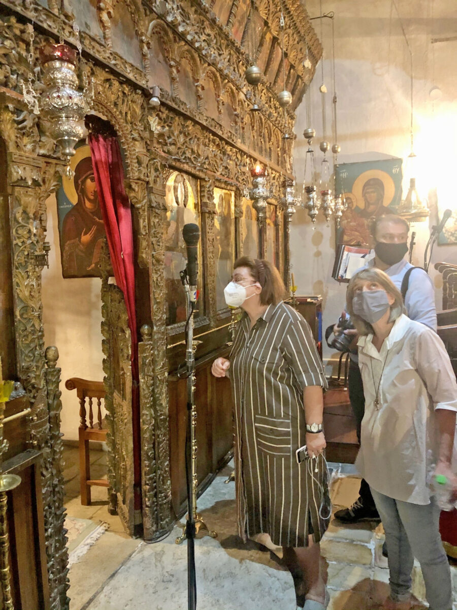 Αυτοψία στη μονή Οσίου Λαυρεντίου (φωτ.: ΥΠΠΟΑ).