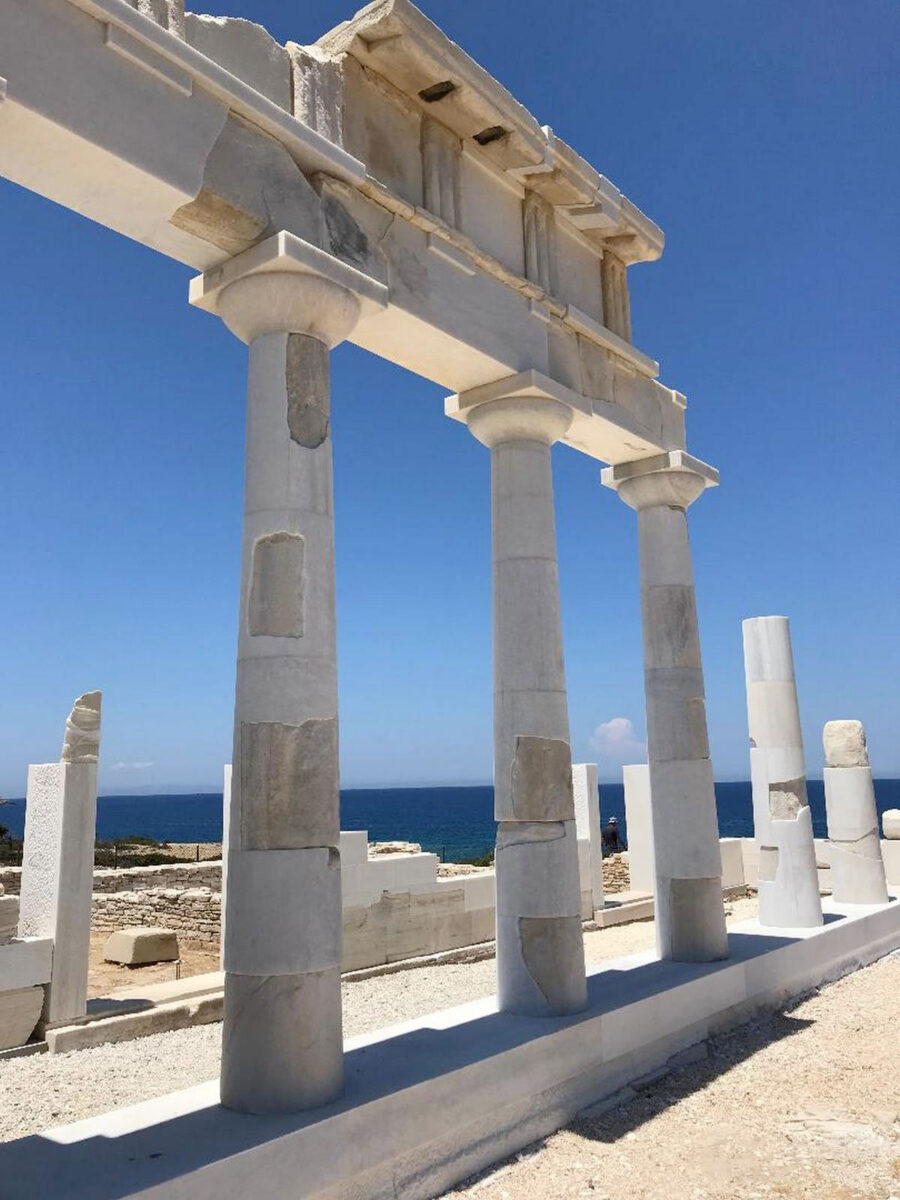 Άποψη της ανασκαφής στο Δεσποτικό (φωτ.: ΥΠΠΟΑ).