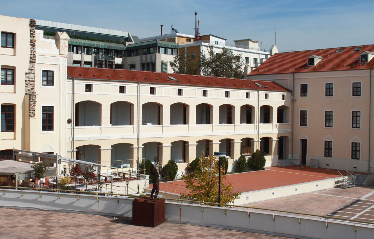 Άποψη της Μονής Λαζαριστών σήμερα (φωτ.: ΑΠΕ-ΜΠΕ / Γ. Τσουβάλογλου, Μονή Λαζαριστών).