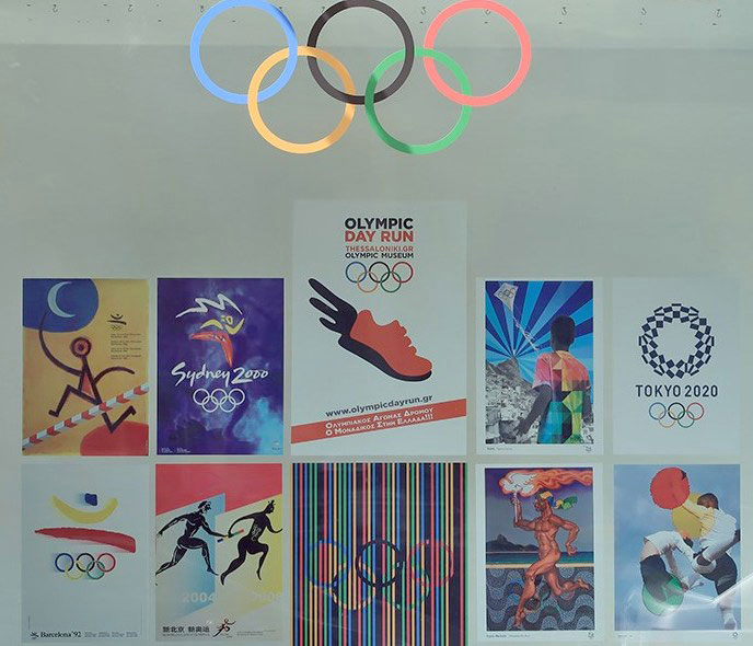 Η ιστορία των Ολυμπιακών Αγώνων στις «Βιτρίνες Τέχνης» του ΟΤΕ