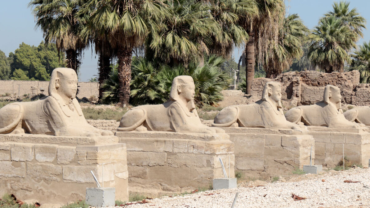 Ανοίγει ξανά η αρχαία Λεωφόρος των Σφιγγών του Λούξορ