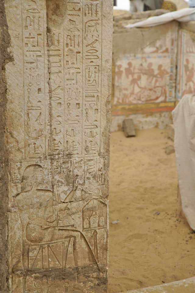 Άποψη της ανασκαφής. Φωτ.: Υπουργείο Αρχαιοτήτων της Αιγύπτου.