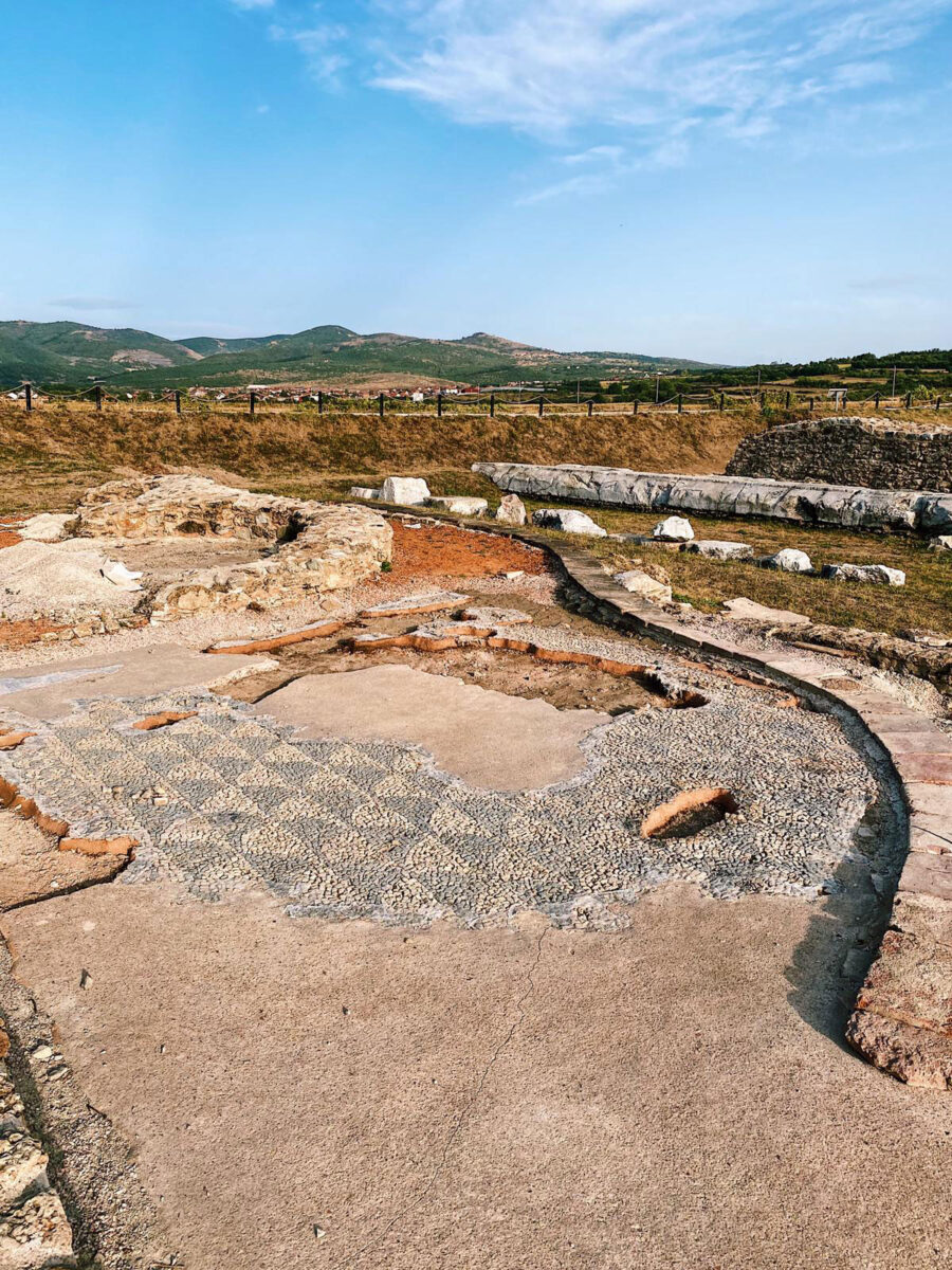 Άποψη της ανασκαφής στον αρχαιολογικό χώρο της Ουλπιάνα (φωτ.: ΑΠΕ-ΜΠΕ).