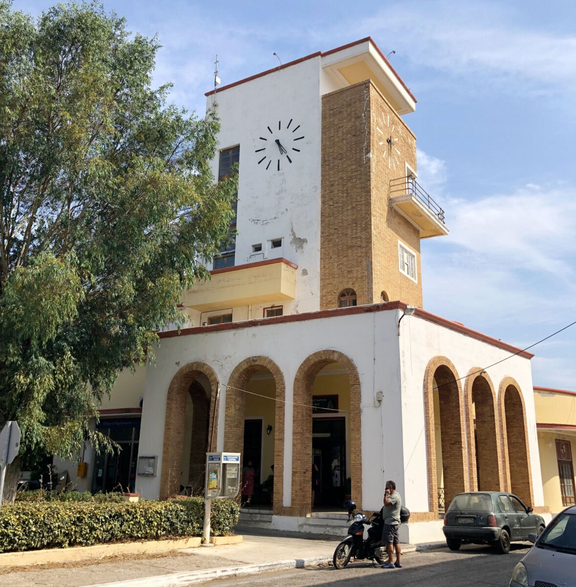 Η δημοτική αγορά στο Λακκί (φωτ.: ΥΠΠΟΑ).