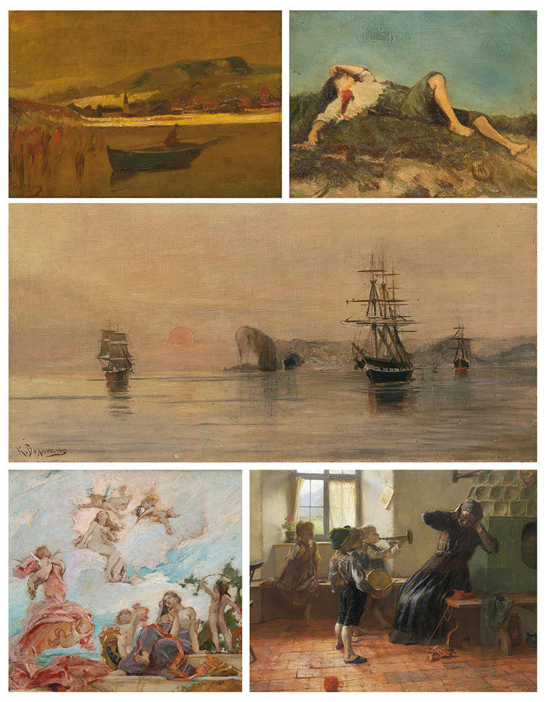 Nεοελληνική τέχνη του 19ου και του 20ού αιώνα.