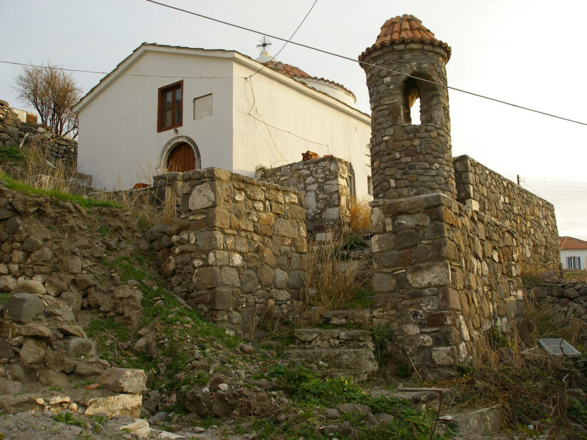 Ο ναός του Αγίου Βασιλείου στον Άγιο Ευστράτιο (φωτ.: ΥΠΠΟΑ).