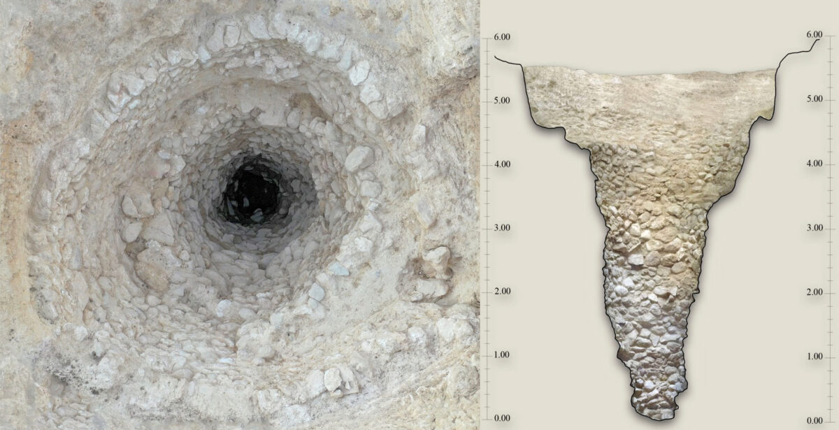 Εικ. 6. Αρχαία Τενέα: αποθέτης πρωτοελλαδικών χρόνων. Φωτ.: ΥΠΠΟΑ.
