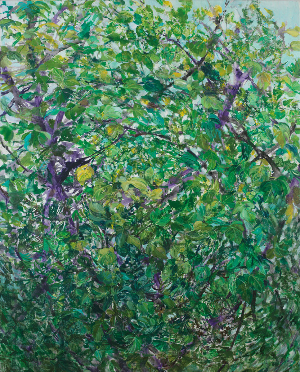 Άννα-Μαρία Τσακάλη, «Ο Ίλιγγος της συκιάς», 2017, 200x160 εκ.