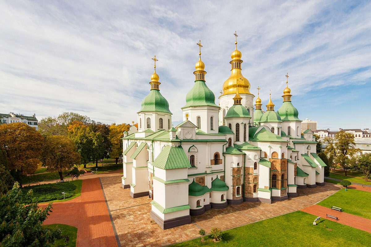 Ο Καθεδρικός Ναός της Αγίας Σοφίας στο Κίεβο (φωτ.: Βικιπαίδεια).