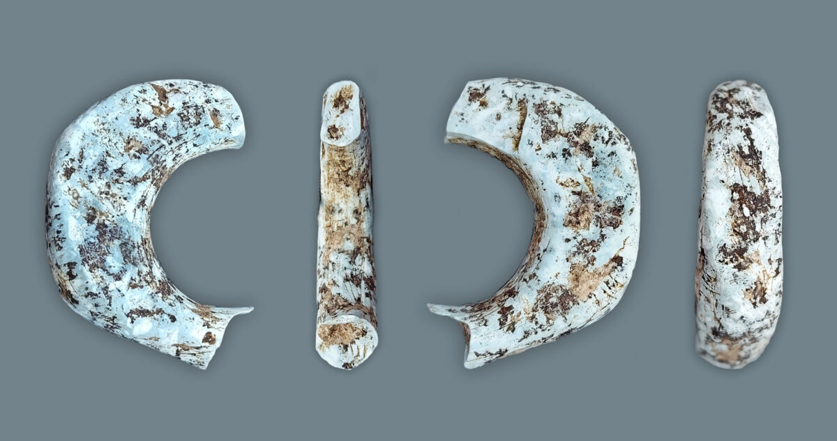 Κόσμημα από πικρόλιθο (πηγή εικόνας: Τμήμα Αρχαιοτήτων Κύπρου).