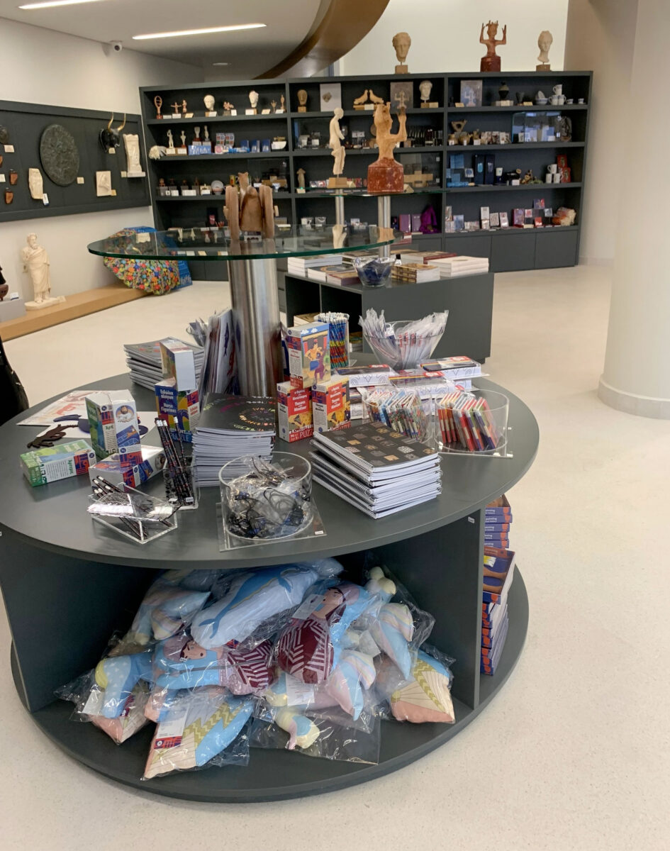 Νέο Αρχαιολογικό Μουσείο Χανίων, πωλητήριο (φωτ.: ΥΠΠΟΑ).