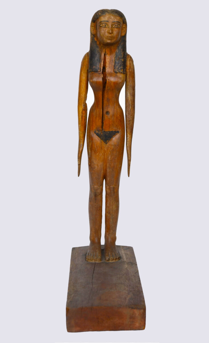 Γυμνό γυναικείο αγαλμάτιο, Αίγυπτος Μέσο Βασίλειο, 2030-1700 π.Χ. © Εθνικό Αρχαιολογικό Μουσείο.