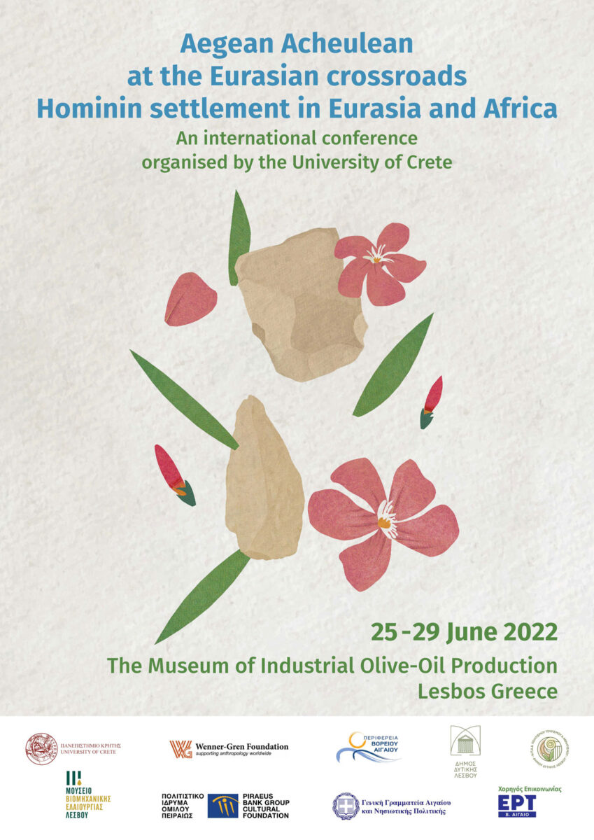 Η αφίσα του συνεδρίου (φωτ.: ΑΠΕ-ΜΠΕ / Ν. Γαλανίδου).