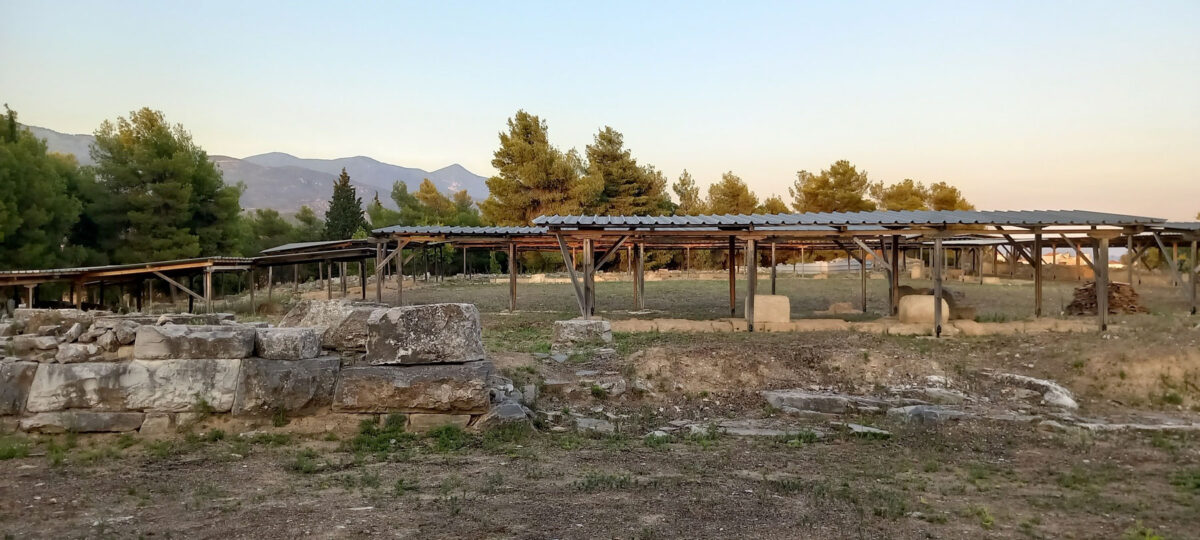 Άποψη του ανακτόρου στον αρχαιολογικό χώρο Δημητριάδος (φωτ.: ΥΠΠΟΑ).