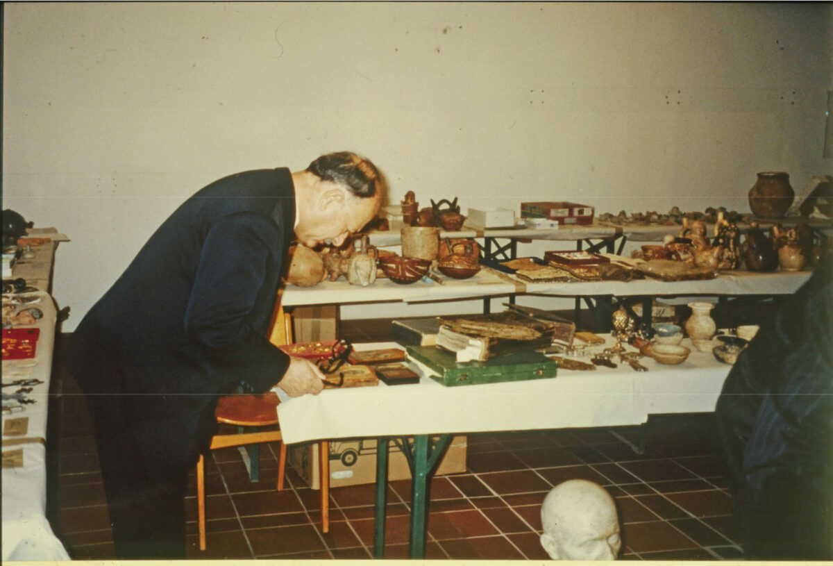 Ο Αθανάσιος Παπαγεωργίου (πηγή εικόνας: Τμήμα Αρχαιοτήτων Κύπρου).