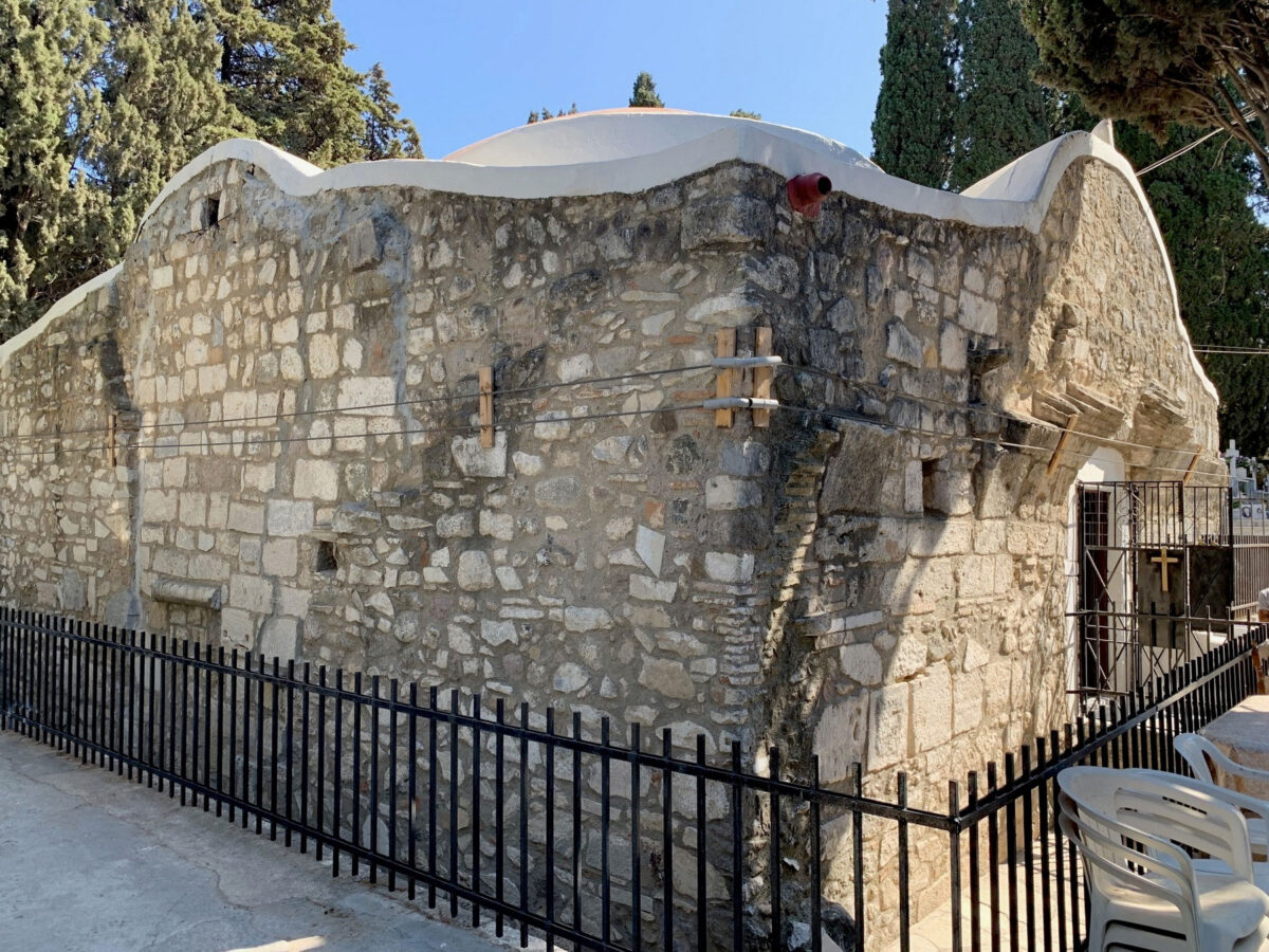 Το παλαιοχριστιανικό βαπτιστήριο «Επτά Βήματα» του Αγίου Ιωάννη στην Κω (φωτ.: ΥΠΠΟΑ).