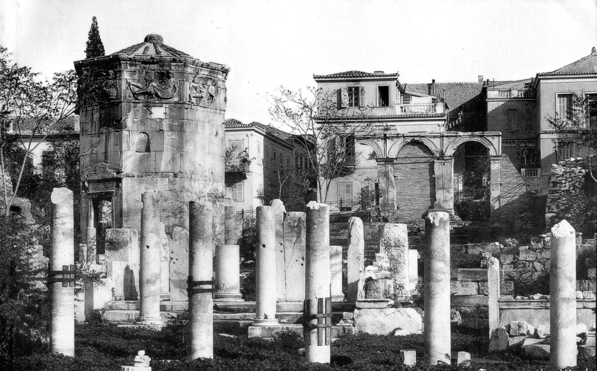 Μνημείων Αέρηδων, 1890. Πηγή εικόνας: ΑΠΕ-ΜΠΕ.