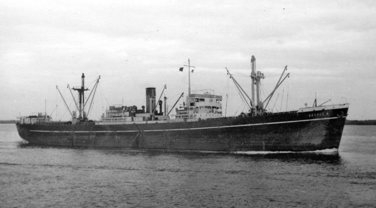 Το AFRICAN MARQUIS ως πρώην GEORGE K. Πηγή εικόνας: Αρχείο Κώστα Θωκταρίδη.