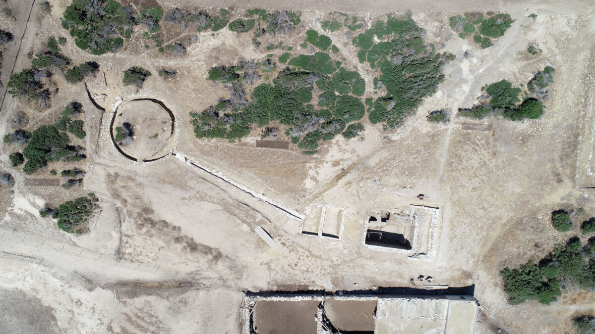 Άποψη της ανασκαφής στη θέση Μάντρα Δεσποτικού (πηγή εικόνας: ΥΠΠΟΑ).
