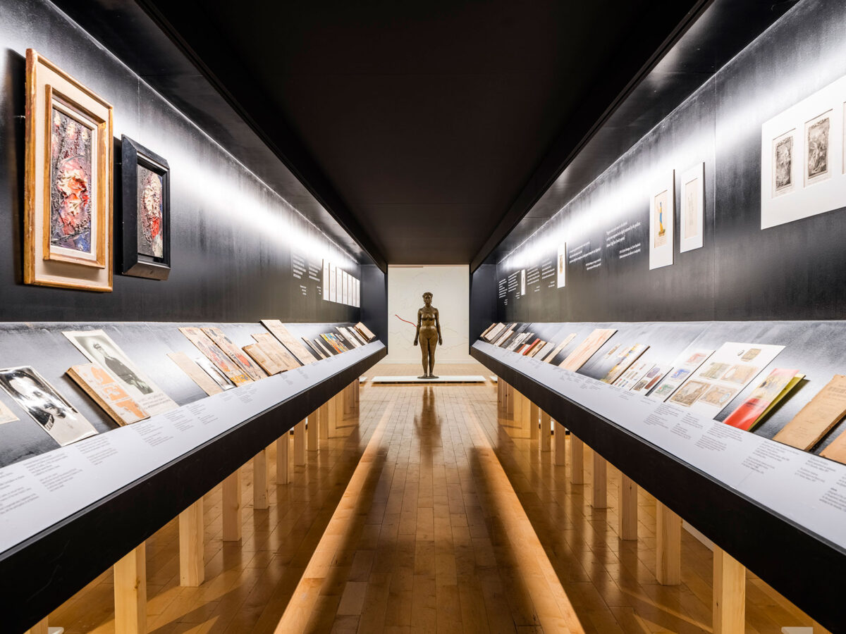 Άποψη της έκθεσης. Φωτ.: Γιώργης Γερόλυμπος.