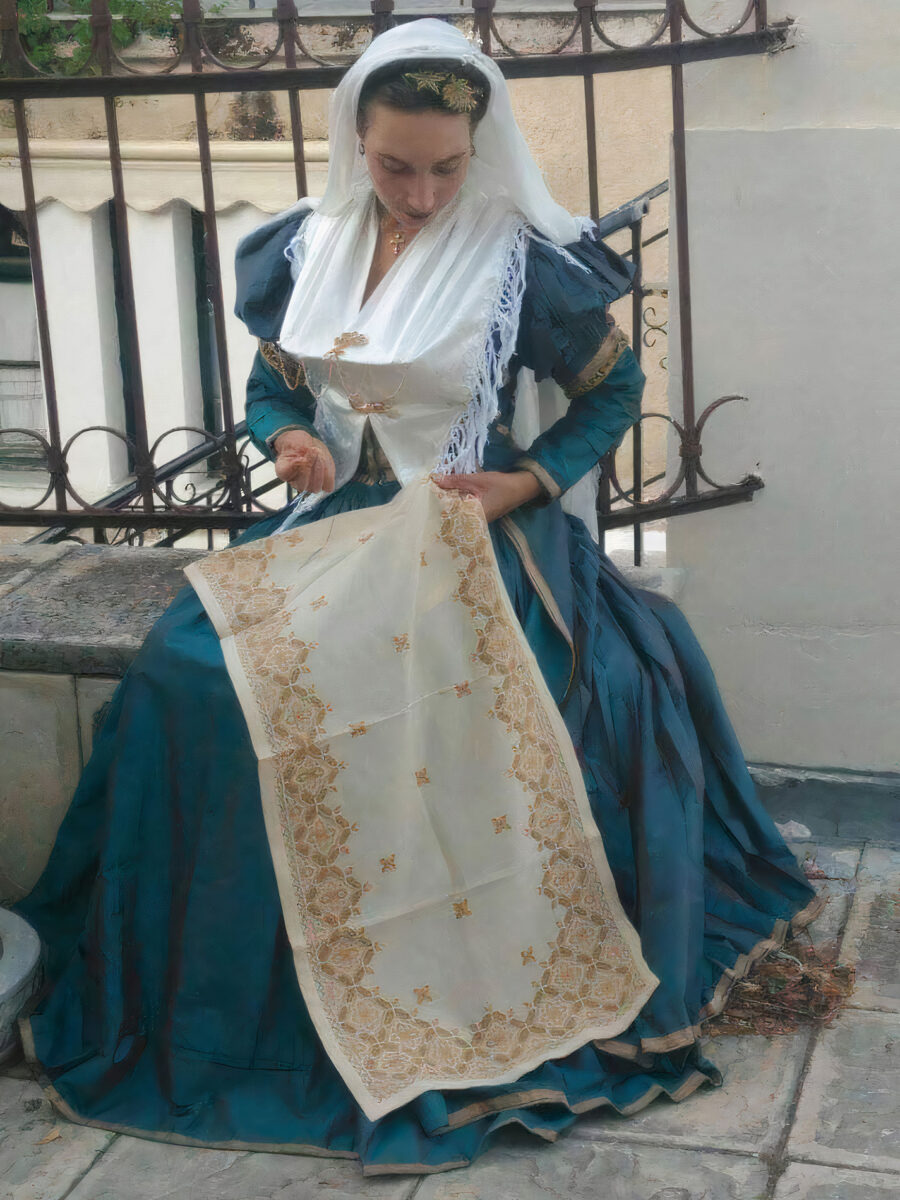 «Καρσάνικο κέντημα» και «καρσάνικη βελονιά» εμπνέουν σύγχρονους καλλιτέχνες