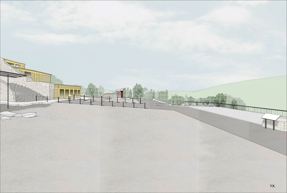 Κνωσός: Νέα πορεία για ΑμεΑ στην Κεντρική Αυλή (φωτ.: ΥΠΠΟΑ).