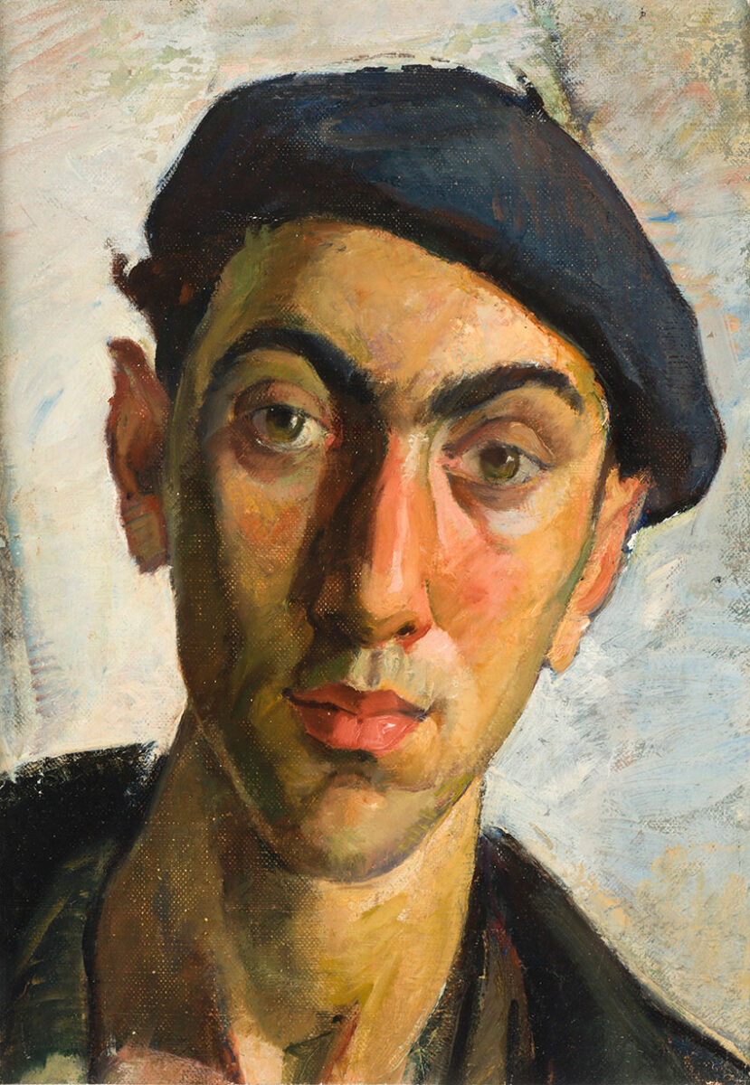 Γιάννης Μόραλης, «Αυτοπροσωπογραφία», 1932. Λάδι σε καμβά.