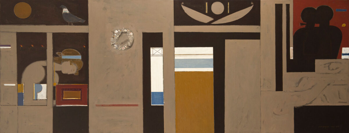 Γιάννης Μόραλης, «Άνοιξη Β'», 1963 – 1966. Λάδι σε καμβά.