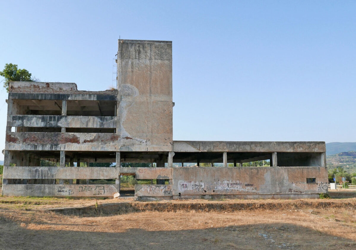 Η υφιστάμενη κατάσταση του διατηρητέου κτηρίου ΧΥΜΟΦΙΞ. Φωτ.: ΥΠΠΟΑ.