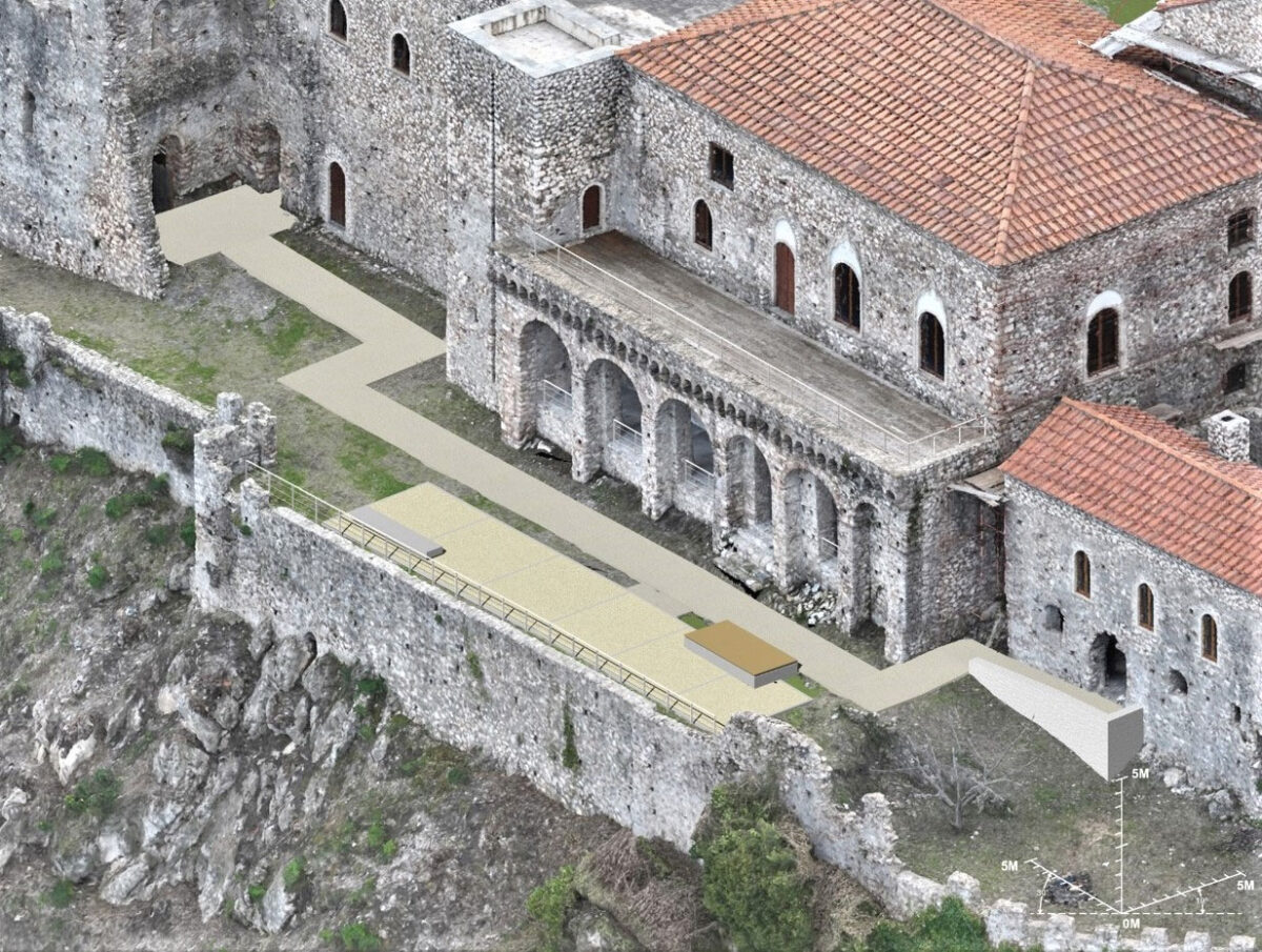 Πρόταση διαμόρφωσης ανατολικού πλατώματος (φωτ.: ΥΠΠΟΑ).